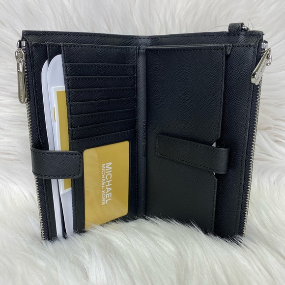 🖤 Michael Kors 🖤 Double ZIP Wristlet / Wallet - Picture 4 of 8